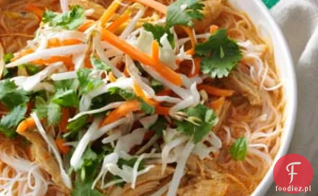 Zupa z kurczakiem i curry kokosowym