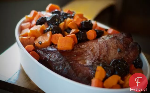 Cydr-duszony mostek z Tzimmes