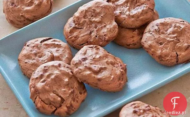 Ciasteczka czekoladowe z bezą bezglutenową Rona