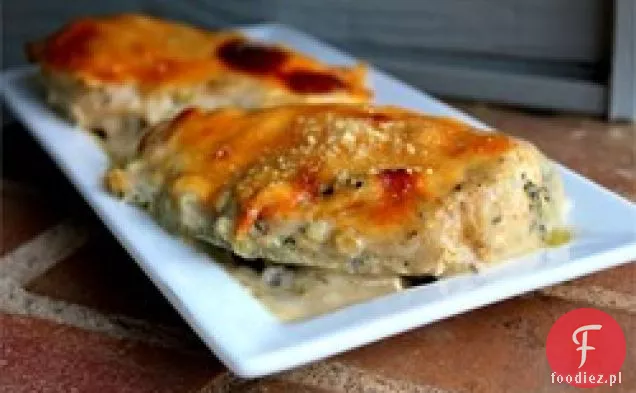 Kurczak z mozzarellą i parmezanem