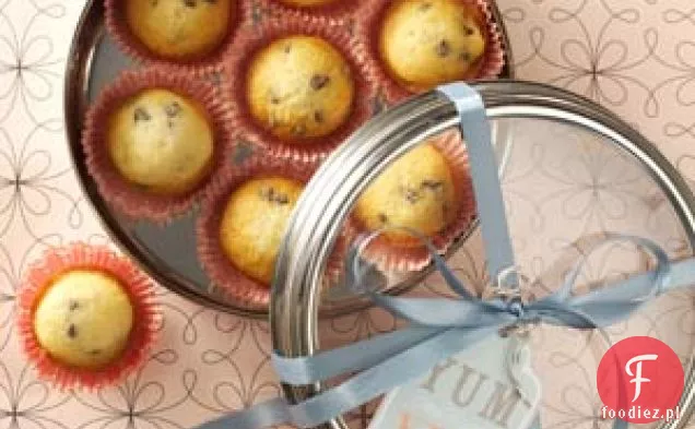 Mini muffinki z kawałkami czekolady