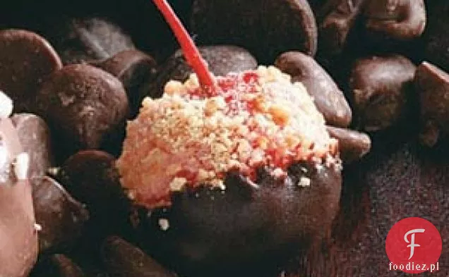 Wiśnie zanurzone w s'more