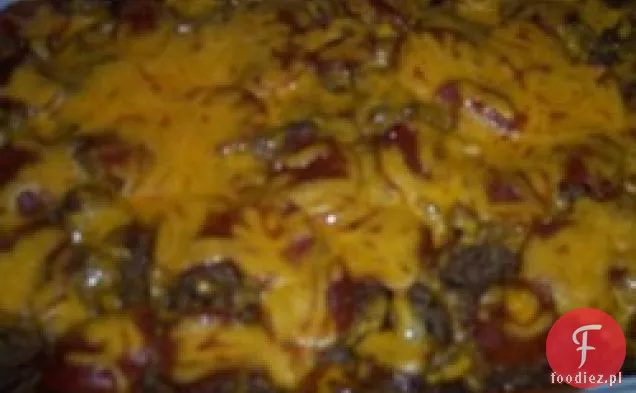 Zapiekanka ziemniaczana z pizzą