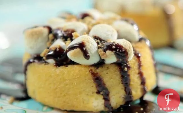 Grillowane ciasta S'mores