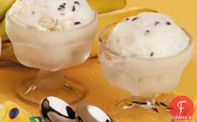 Lody o smaku bananowym