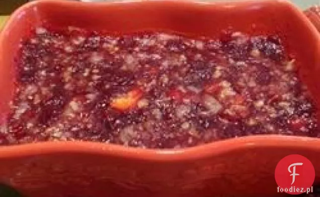 Relish z ananasa i żurawiny