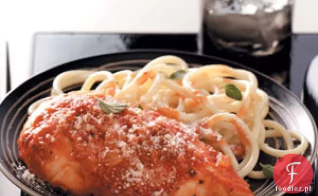 Soczysty kurczak w parmezanie