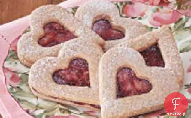 Ciasteczka Linzer Heart