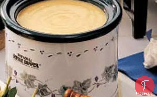 Fondue z serem cheddar