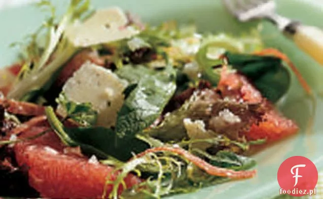 Wiosenna Zieleń Z Soppressatą I Grejpfrutem