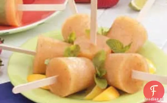 Lody o smaku kantalupa