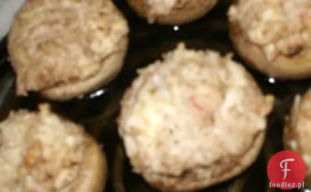 Pieczarki faszerowane I