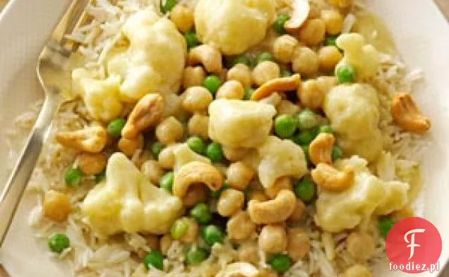 Zielone curry z ciecierzycy i warzyw