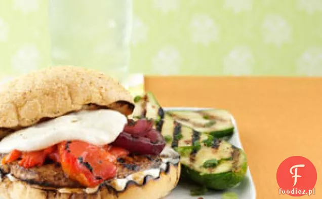 Grillowane burgery Portobello