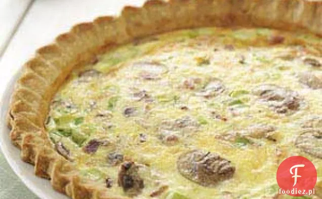 Tarta z grzybami po lotaryńsku
