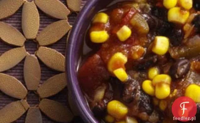 Salsa z czarnej fasoli i kukurydzy