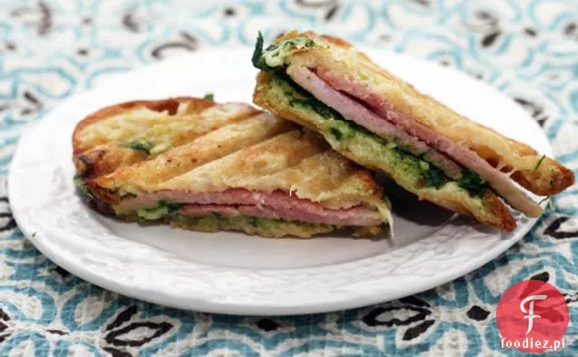 Rampa Pesto Ham & Gruyère Panini