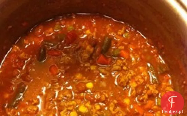 Łatwa zupa z indykiem i taco