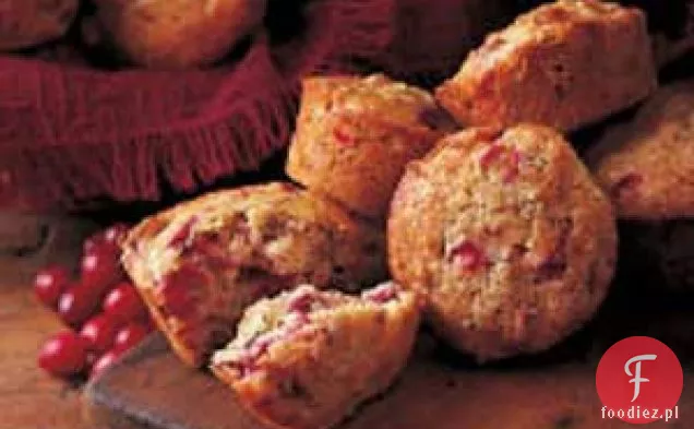 Muffinki żurawinowe