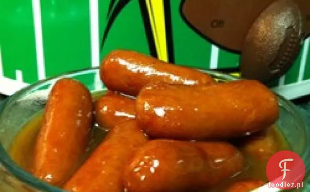 Parówki gotowane w wolnowarze w sosie BBQ