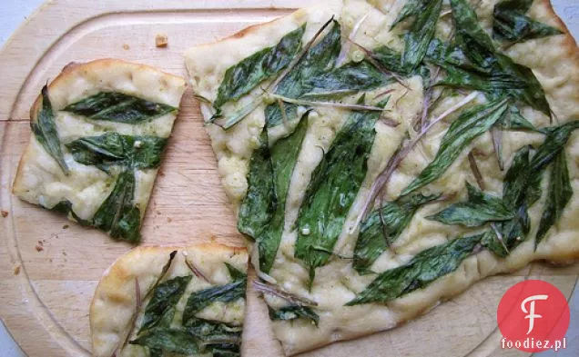 Flatbread Z Rampami, Mlekiem Kokosowym I Zielonym Curry