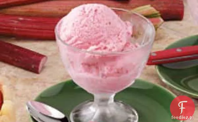 Lody rabarbarowe dla 2 osób