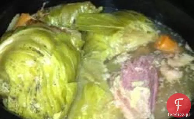 Łatwa wołowina peklowana z kapustą