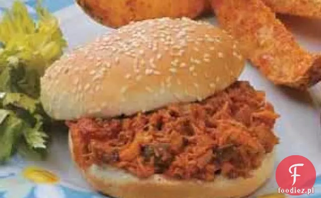 Kanapki z kurczakiem BBQ