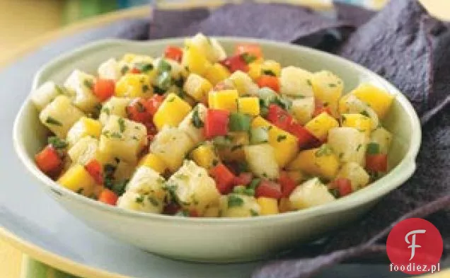 Salsa z ananasa i mango