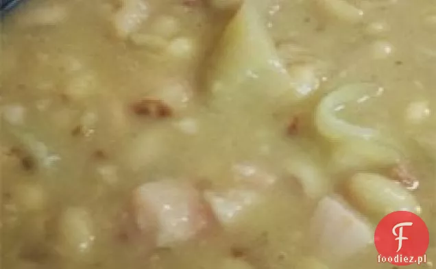 Fasolka pieczona z klonem i imbirem