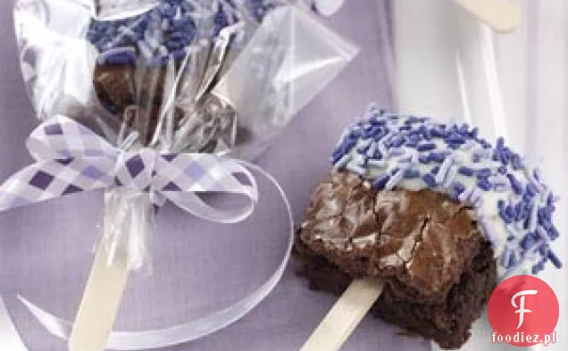 Zanurzone Brownie Pops