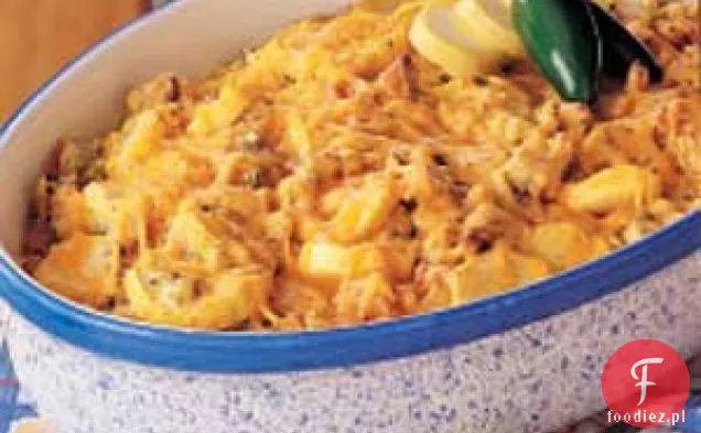 Zapiekanka z nadzieniem z dyni