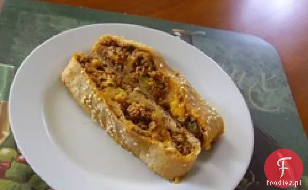 Calzone z serem i grzybami