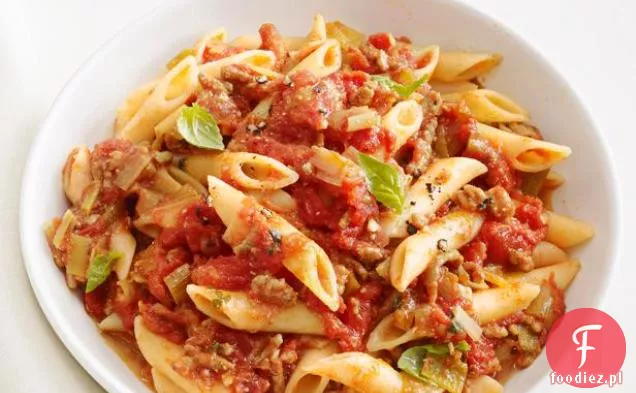 Penne z Ragu z Indyka