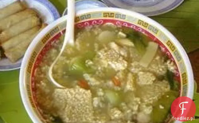Chińska Sizzling Rice Soup