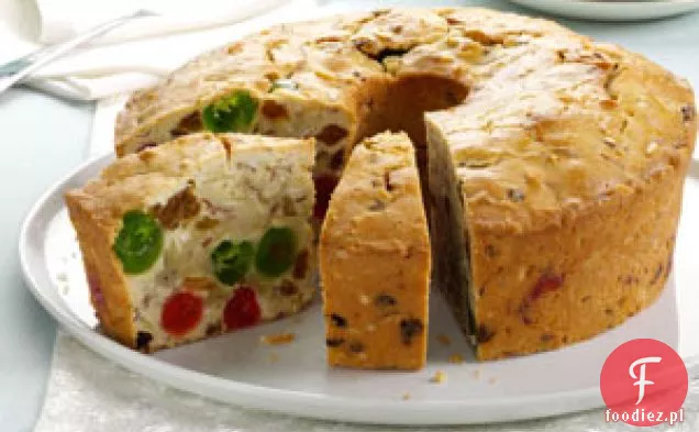 Metamorfoza Białego Tortu Owocowego