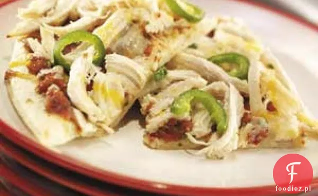 Pizza z kurczakiem i papryczkami jalapeno