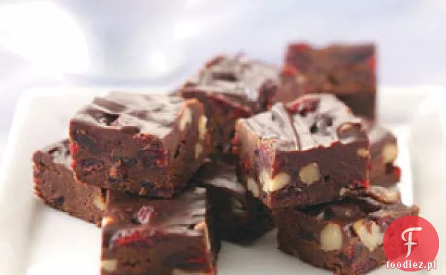 Fudge żurawinowy