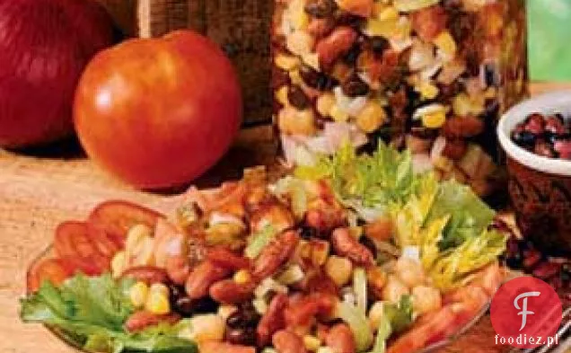 Sałatka z fasoli po południowo-zachodniemu