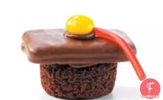 Czapki absolwentów Brownie