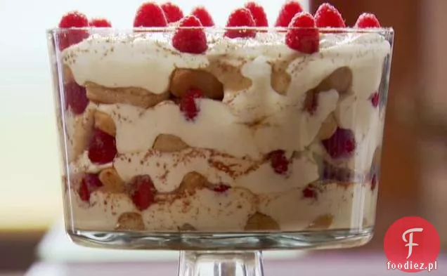 Tiramisu malinowe