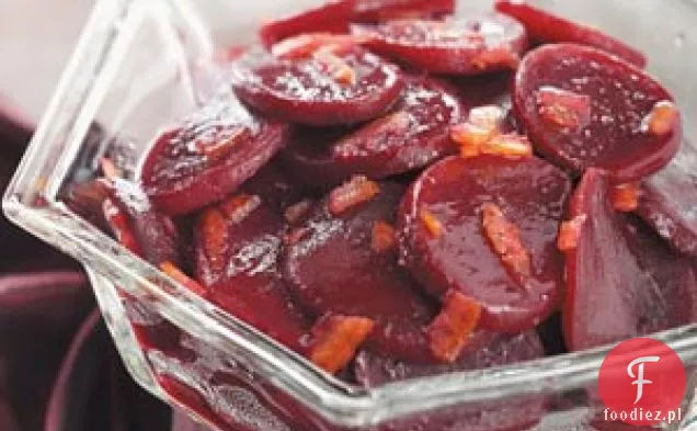 Buraki w glazurze pomarańczowej