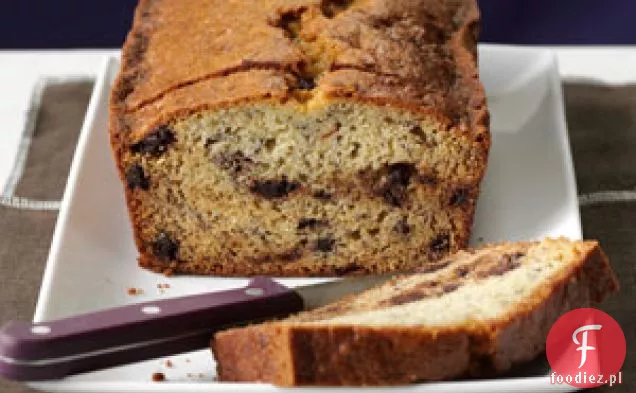 Chleb bananowy z kawałkami czekolady Judy