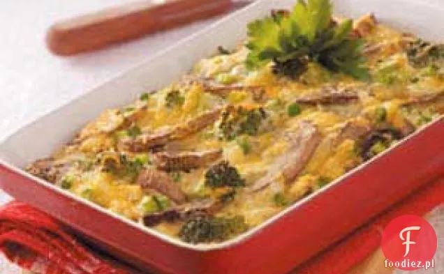 Serowa Frittata Warzywna