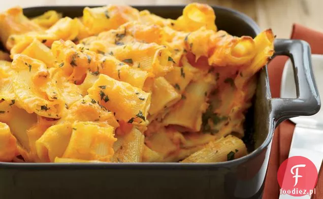 Makaron marchewkowy z serem