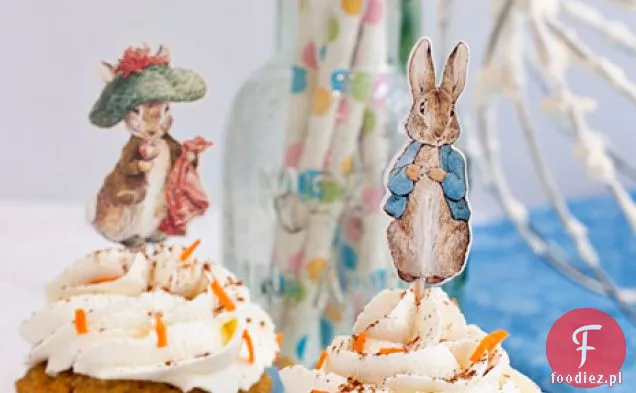 Peter Rabbit Carrot Cupcakes-Bezglutenowe
