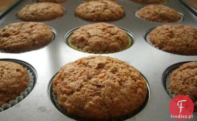 Muffinki Marchewkowe Pełnoziarniste