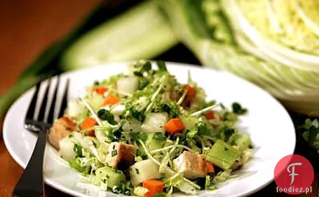 Daikon I Grillowana Sałatka Z Kurczaka