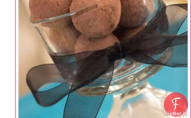 Czekoladowe trufle imbirowe {z kakao i wędzoną solą morską}