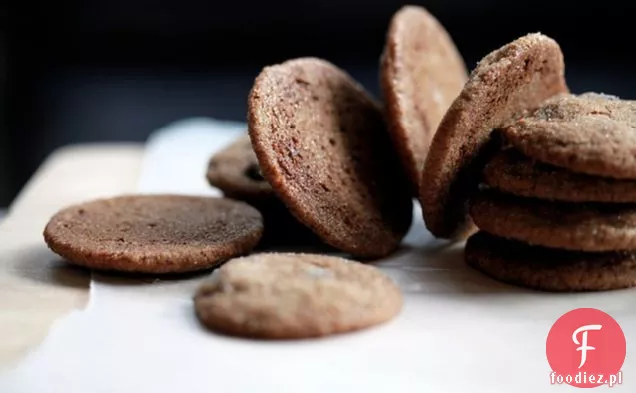 Chewy Ginger Chocolate Cookies